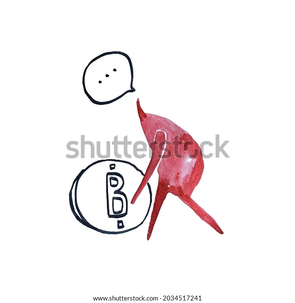 B
