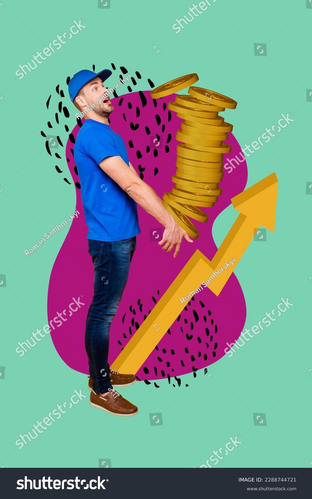 B