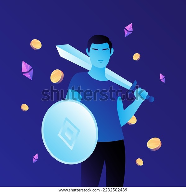 B