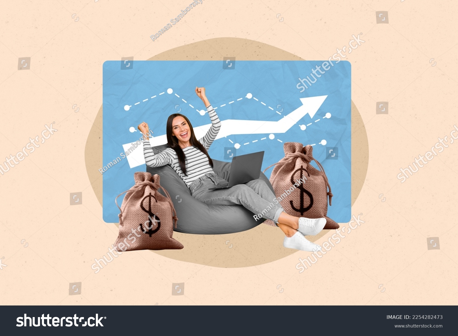 B