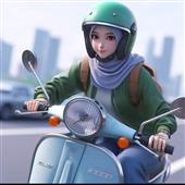 B